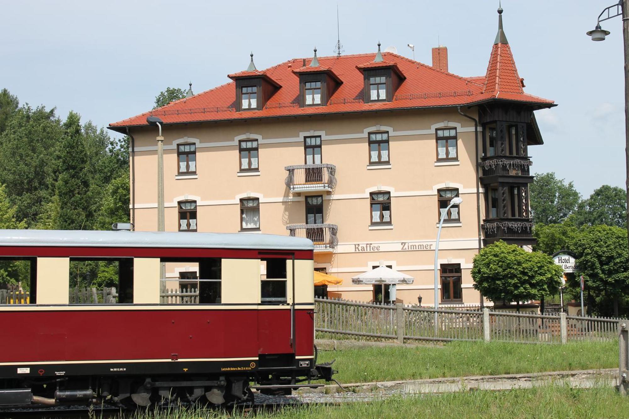 Hotel Bb Bahnhof Bertsdorf Olbersdorf Dış mekan fotoğraf
